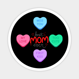 Conversation Heart Sayings Magnet